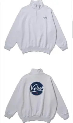 Keboz ハーフジップ スウェット