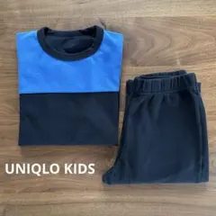 UNIQLO 青と黒パジャマセット140㎝