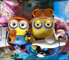 USJ 限定　ミニオン ポップコーン　バケツ　ドリンクボトル　セット