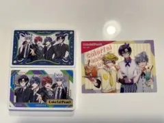 カラフルピーチ　ラブレッツ空ケース2点とクリアカードの3点セット　カラピチグッズ