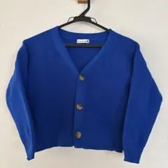 branshes カーディガン　ブルー　子供用　M