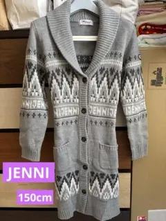 JENNI ニット カーディガン ロング 150cm