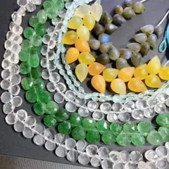 ふ*》様 クリスマスセール✨天然石ビーズの豪華なセットe59