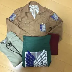 進撃の巨人 コスプレ衣装 エレン ミカサのサムネイル