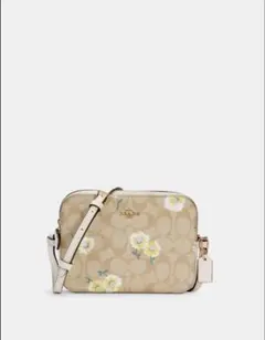 COACH シグネチャー 花柄 ショルダーバッグ　最終値下げ9500円のサムネイル