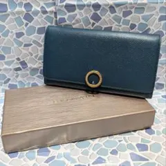 【美品】BVLGARI ブルガリ 長財布 スナップ開閉 箱付きのサムネイル