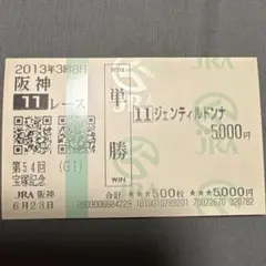 ジェンティルドンナ　現地馬券