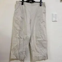 ベージュ カジュアルパンツ ユニセックス ポケット付き L LL