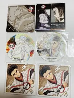 鬼滅の刃　ufotable コースター　悲鳴嶼行冥　6点セット