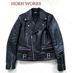 2026年最新】horn works ライダースジャケットの人気アイテム - メルカリ