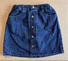 GUデニム スカート サイズ:140