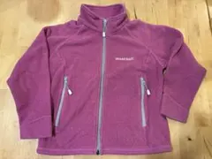 キッズ mont-bellフリースジャケット 100