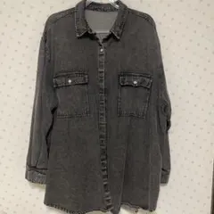 デニム　ジャケット　ロング　Gジャン オーバーサイズ