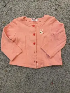 MIKI HOUSE ピンク カーディガン