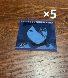 劇場版チェンソーマン レゼ篇 スクエアクリアカード　レゼ　5枚　セット　⑨