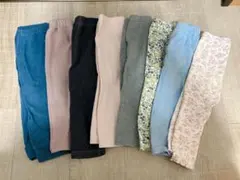 ユニクロなど　80サイズパンツ　８点まとめ売り