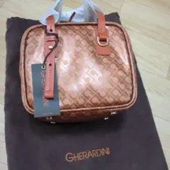 GHERARDINI ロゴモチーフ ハンドバッグ ポリエステル　新品のサムネイル