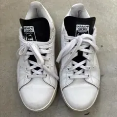 adidas Stan Smith スニーカー　白　厚底　ブーツ　23センチ
