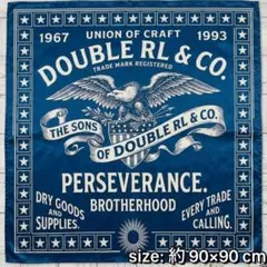 Double RL RRL バンダナ イーグル ネイビー - メルカリ