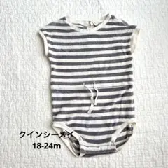 QUINCYMAE クインシーメイ ロンパース 半袖 パイル地 18-24mのサムネイル