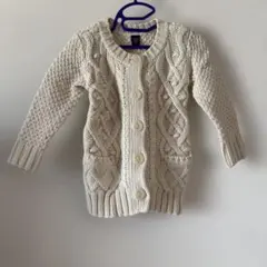 babyGap アイボリー カーディガン 90cm