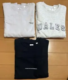 AND YUA ANY スウェット160サイズ グローバルワーク 3点