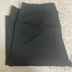 UNIQLO ウルトラストレッチエアリズムUVカットフレアレギンスL BK