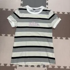 Nike ストライプ Tシャツ M