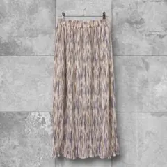 Ray Cassin✨️レイカズン　マルチストライプ プリーツ フレアスカート