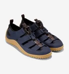 COLE HAAN メンズ　ネイビー　サンダル　スリッポン　27.5のサムネイル