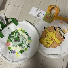 ポケモン　プレミアムサークル トートバッグ　ピカチュウ　ニャオハ