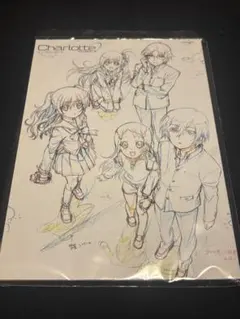 Charlotte シャーロット 原画集　設定資料集　ミニファンブック 2025年最新】シャーロット 原画集の人気アイテム - メルカリ