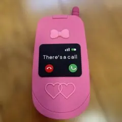 ピンクのリボンデザインiPhoneケース