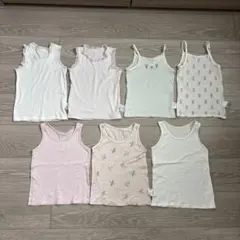 ユニクロ　トイザラス　肌着 キャミソール　タンクトップ ７枚セット 100cm