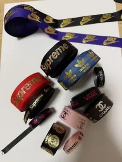 ロゴリボンセットシュプリーム　NIKE シャネルvans ベルサーチ　アディダス