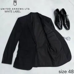 美品♢ユナイテッドアローズ WHITE LABEL テーラードジャケット48　L