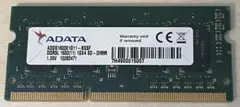 ノートPC用DDR3メモリ1枚　1GB（DDR3L-1600）のサムネイル