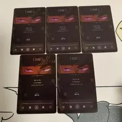 ALIEN STAGE All-in トレカ 5枚セット　ヒュナ