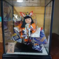 日本人形 藤娘 ガラスケース入り - メルカリ
