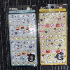 正規品　ボンボンドロップシール mini スヌーピー 2種