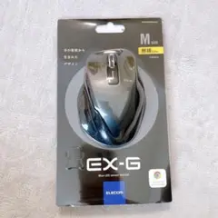 【☆-61】エレコム　ワイヤレスマウス EX-G M M-XGM10DBBK