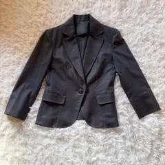 ✨美品【WHITE JOOLA】テーラードジャケット(9)グレー フォーマル