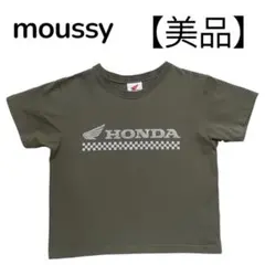 moussy マウジー　HONDA コラボ Tシャツ カーキ　フリーサイズのサムネイル
