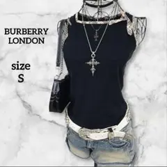 BURBERRY バーバリー ロンドン タンクトップ ノバチェック リボン