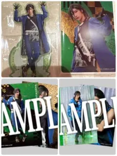 刀ミュ アクスタB クリアカードB 個ブロ戦闘・ライブ 笹貫