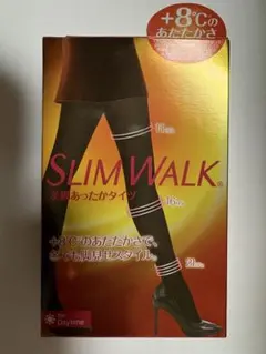 SLIM WALK ブラック タイツ M-L 120デニール