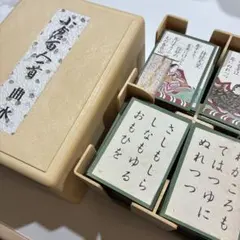 小倉百人一首　曲水 Amazon.co.jp: 小倉百人一首『曲水』 ([バラエティ]) : 本