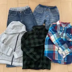 男の子　130cm  5着セット