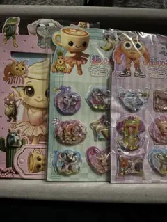 イタリアンブレインロッドシール3点セット　シールノート　シャカシャカシール