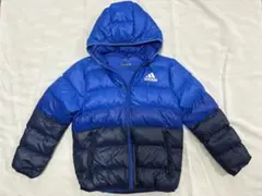 adidas フード付きダウンジャケット 140